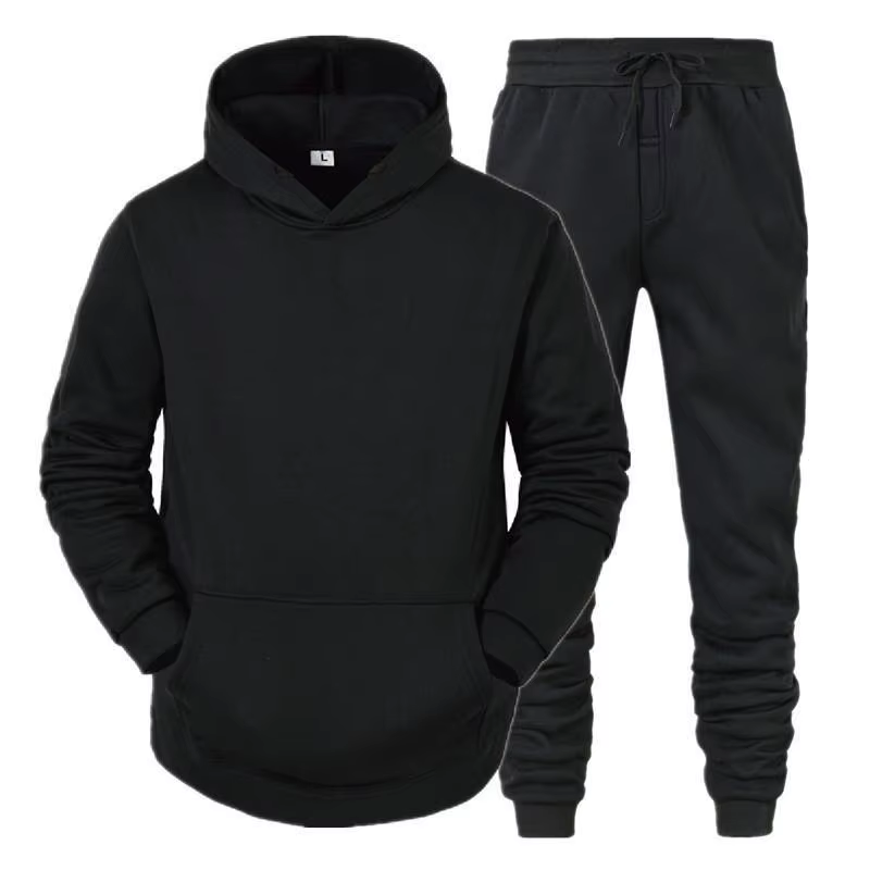 Hommes vêtements de sport pull costume sweats à capuche + pantalons