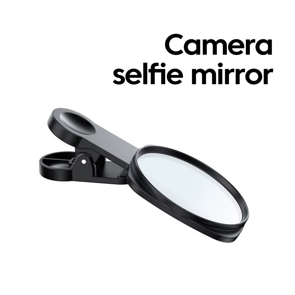 Kit de clips pour miroir Selfie, objectif de caméra pour Smartphone, pour IPhone, Samsung, Streaming en direct, Photo, vidéo, accessoires Vlog