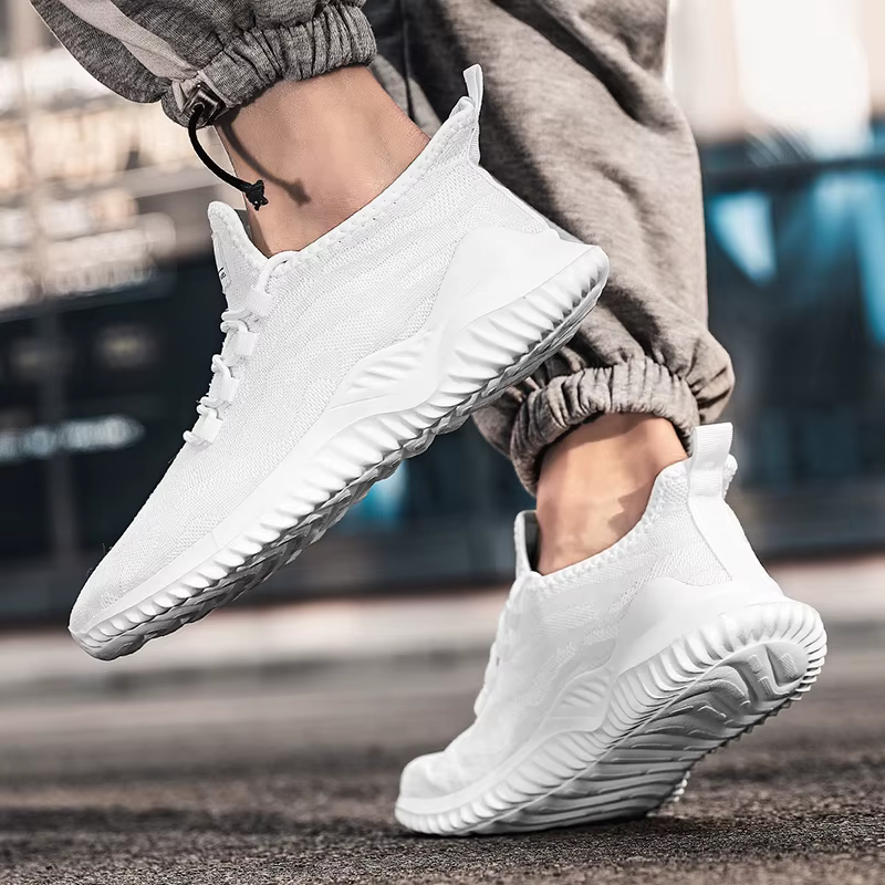 Chaussures Décontractées en Maille pour Homme