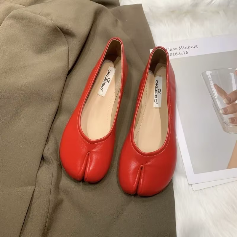 Mocassins plats marron pour femmes