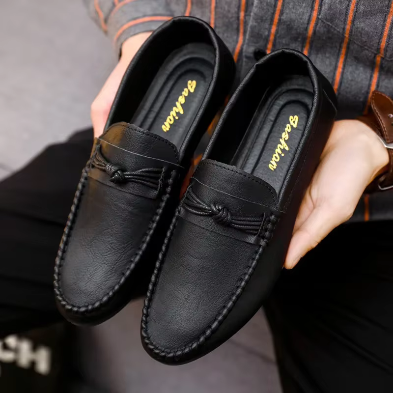 Mocassins Confortables à Enfiler pour Homme