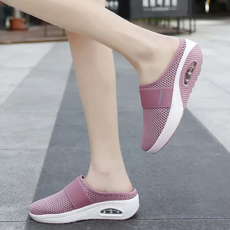 Chaussures de marche à coussin d'air pour femmes