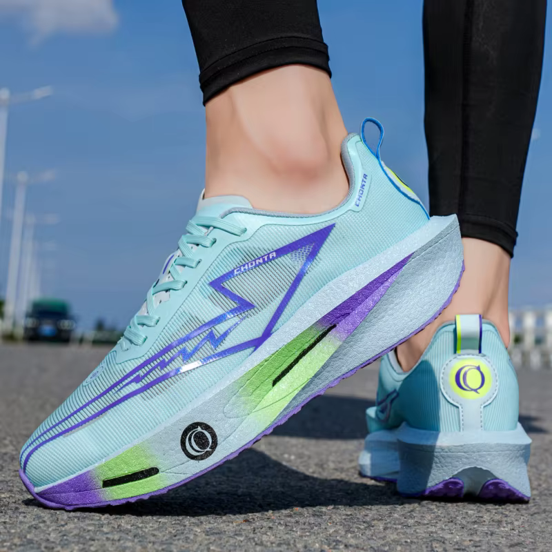 Chaussures de course décontractées et confortables pour hommes - Tige en tissu respirant