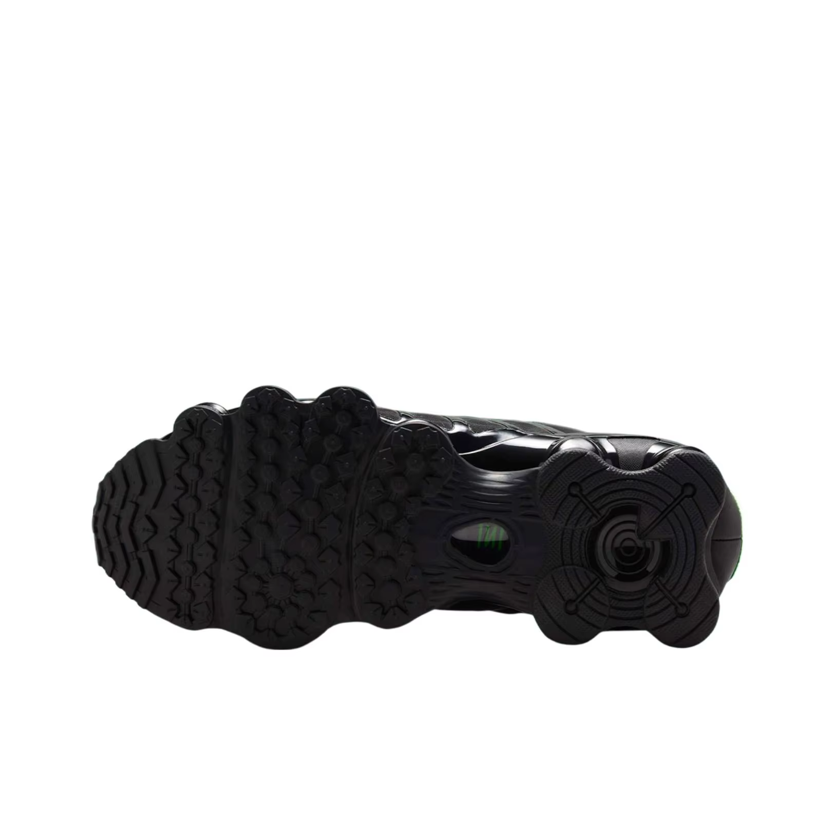 Nike Shox TL Series Chaussures décontractées basses unisexes Noir Vert