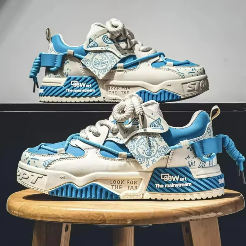 Baskets à Lacets pour Homme