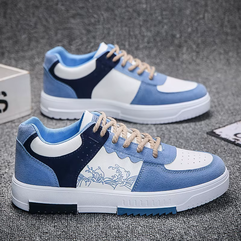 Chaussures décontractées à semelles épaisses pour hommes