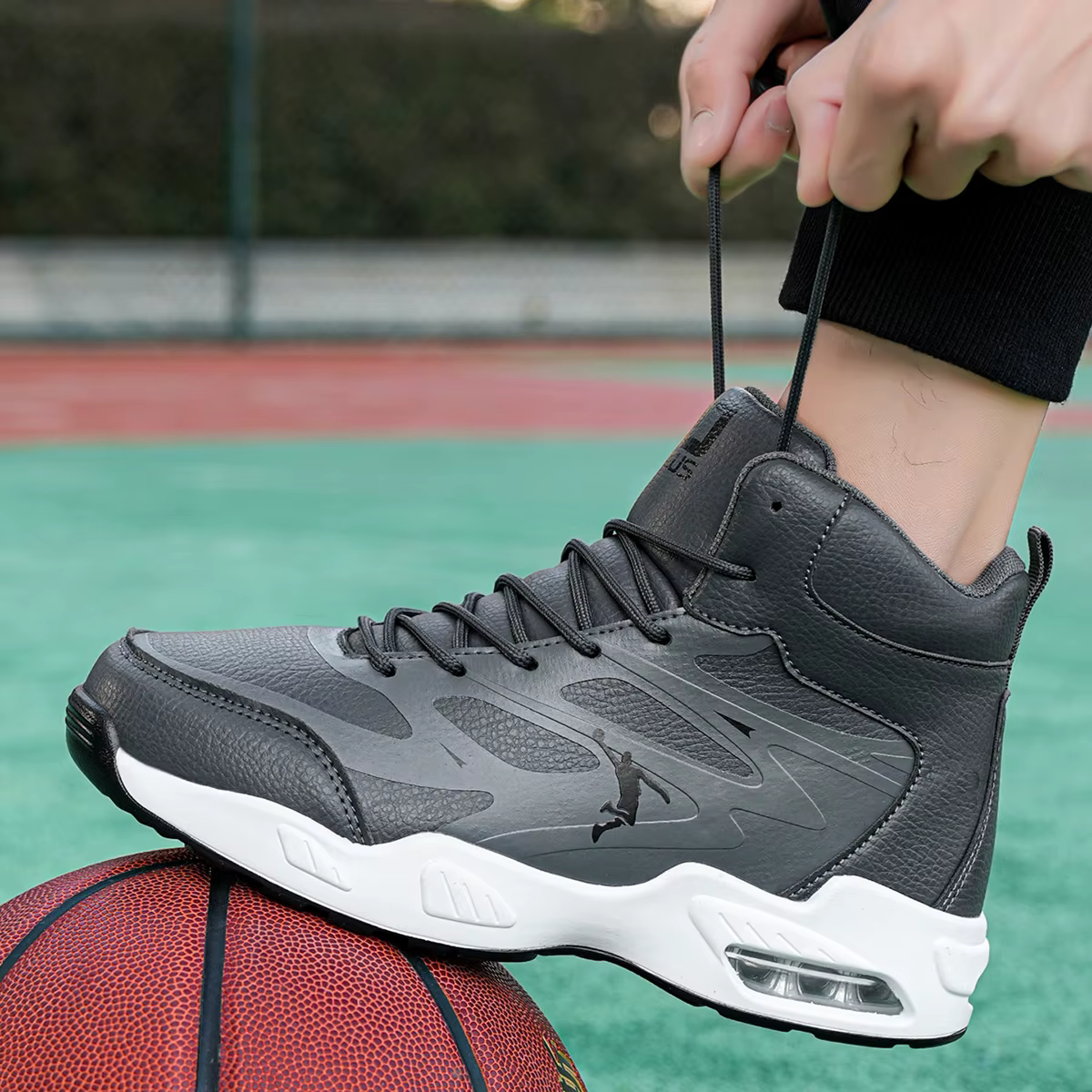 Chaussures de basket-ball montantes pour hommes