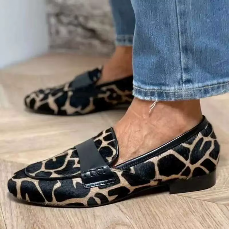 Chaussures à talons plats