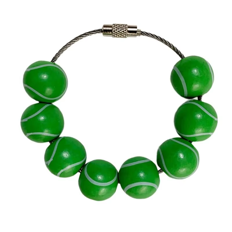 Pendre sport en forme baseball Accessant baseball attrayant Embellissement élégant Ornement suspendu pour les