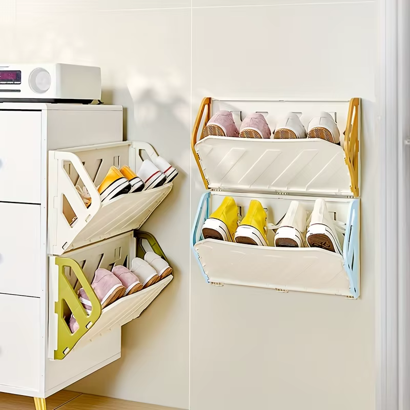 Étagère à chaussures murale