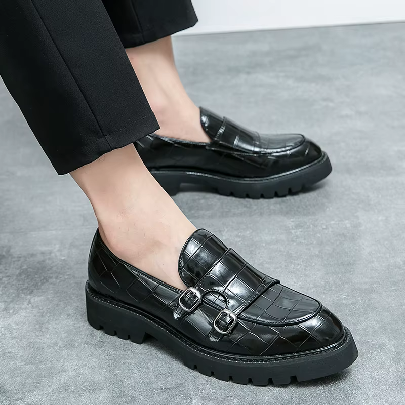 Mocassins à plateforme pour hommes