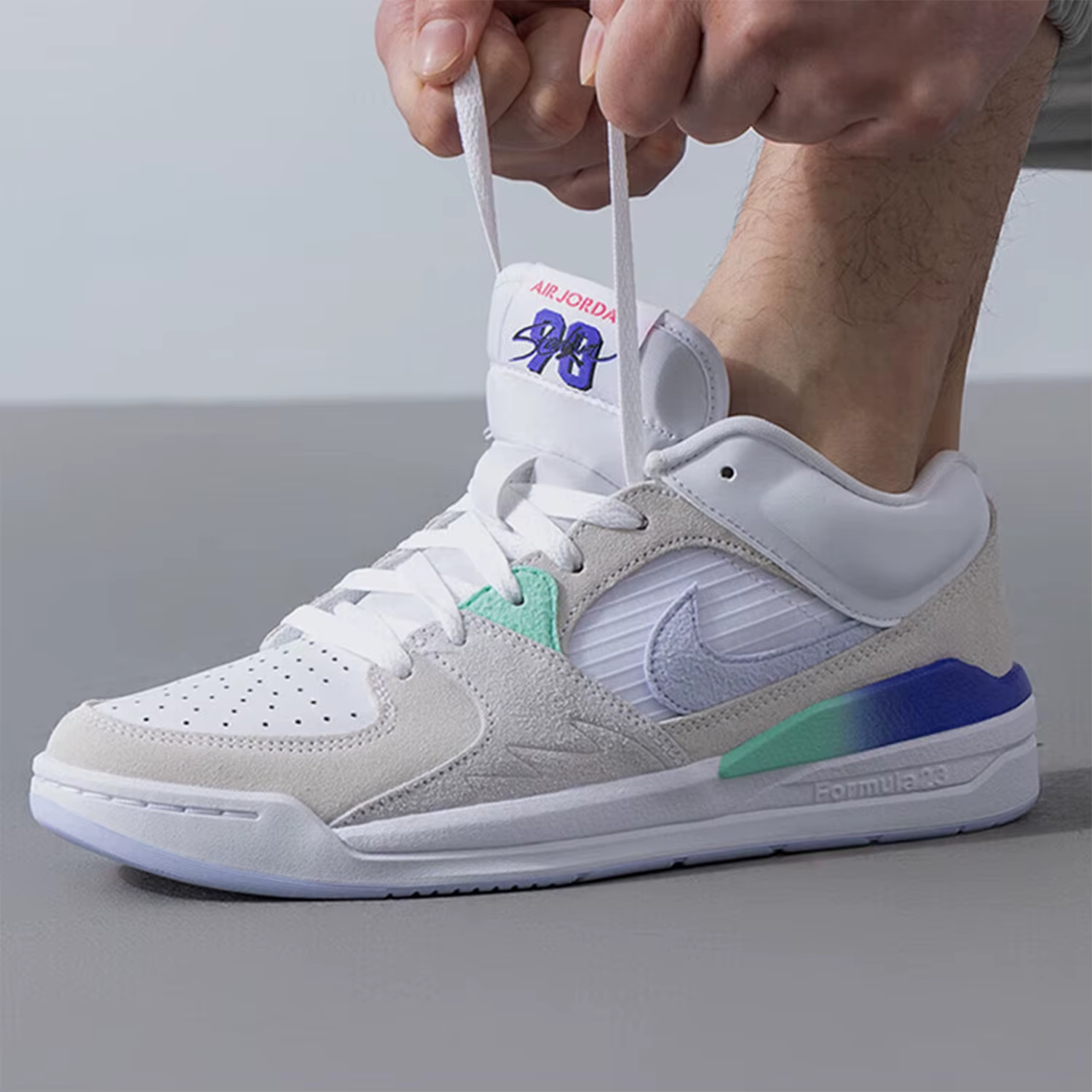 Nike officiel véritable nouveau hommes rétro respirant rembourré chaussures décontractées HF5756-151