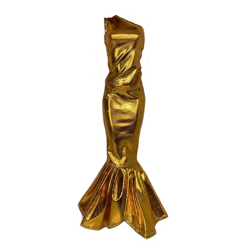 Ensemble de vêtements de poupées de créateurs noir et doré pour poupée Barbie de 30 cm, accessoires, chaussures habillées pour poupées 1/6, cadeau de noël pour filles