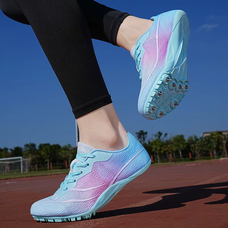 Chaussures d'athlétisme professionnelles légères et respirantes pour hommes