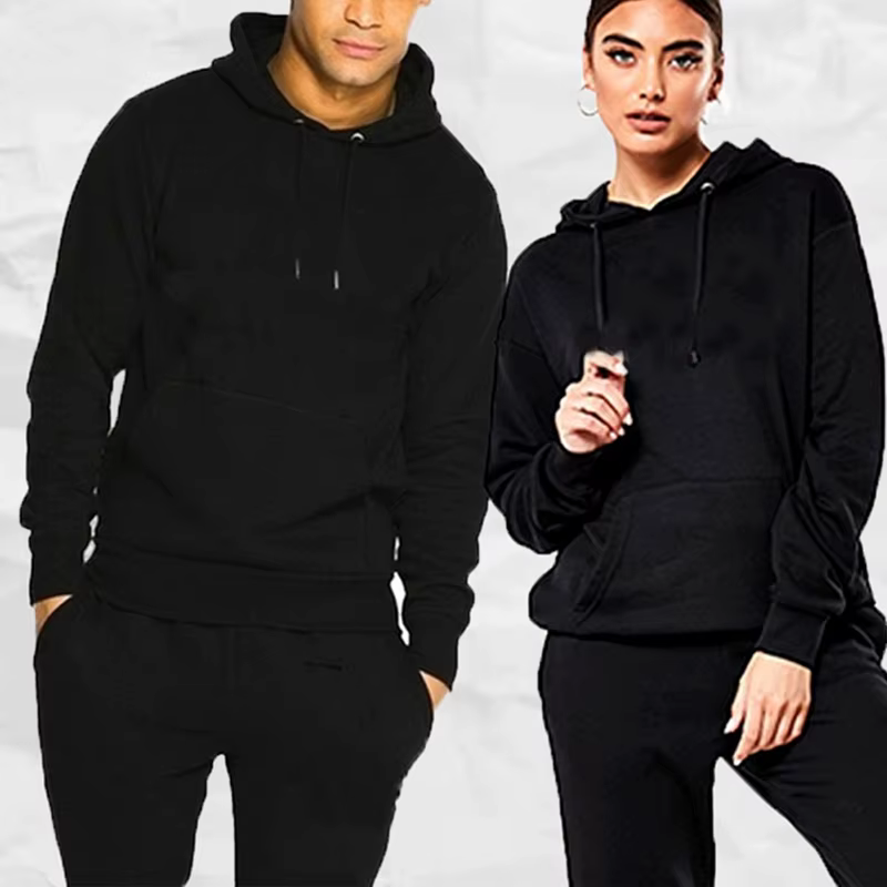 Hommes vêtements de sport pull costume sweats à capuche + pantalons