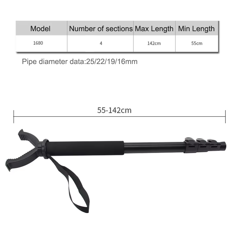 Bâton de Tir Télescopique en Forme de V, Monopode Rotatif en Aluminium, avec Sangle Initiée, Accessoire de html