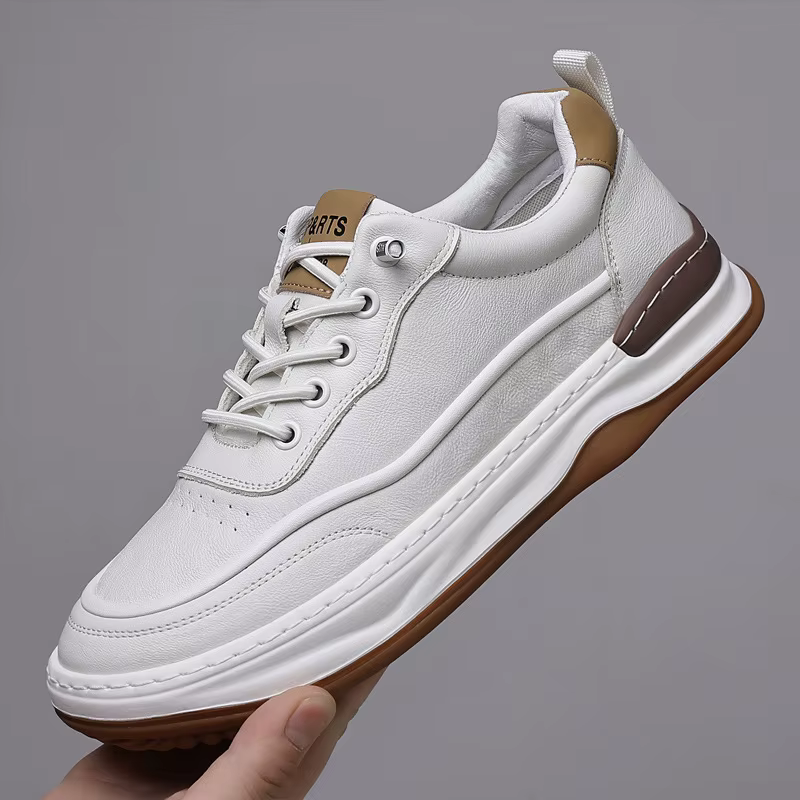 Chaussures décontractées en cuir pour hommes