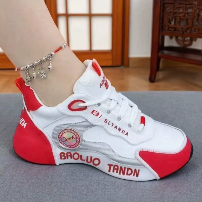 Chaussures de sport unisexes en cuir améliorées