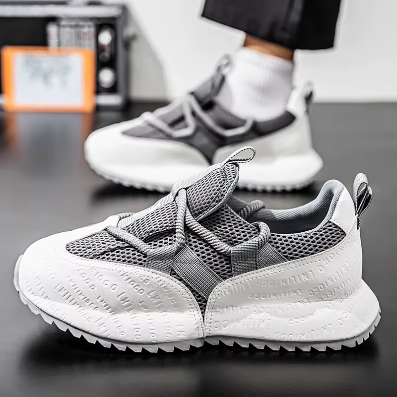 Nouvelles chaussures pour hommes baskets respirantes Composite respirant Seiko supérieur épaissi antidérapant résistant à l'usure semelles chaussure nouveau modèle