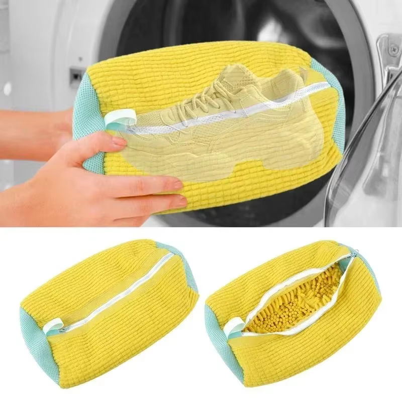 Sac de lavage de chaussures en coton