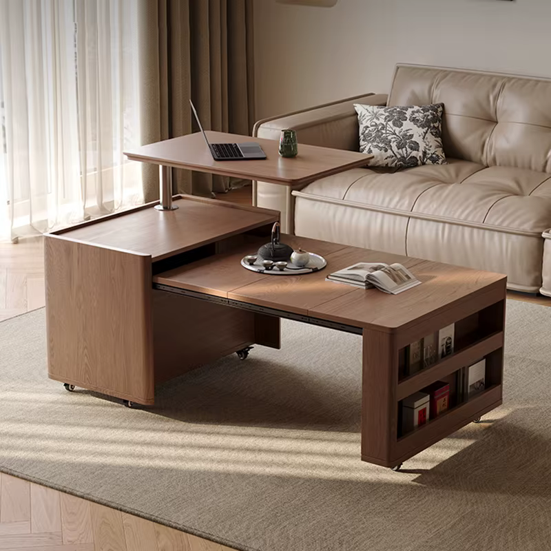 Wabi Sabi Tables basses multifonctions Design Convertible salon rangement Tables basses ascenseur dessus mobile Mesinha meubles