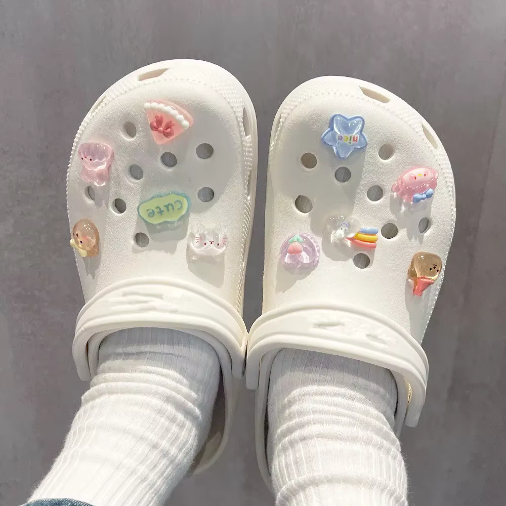 Ensemble de breloques de chaussures en cristal