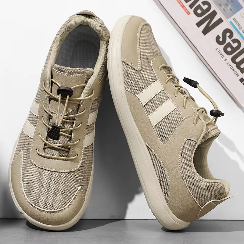 ARFASTEP Nouvelles Chaussures Décontractées pour Hommes à Bout Large