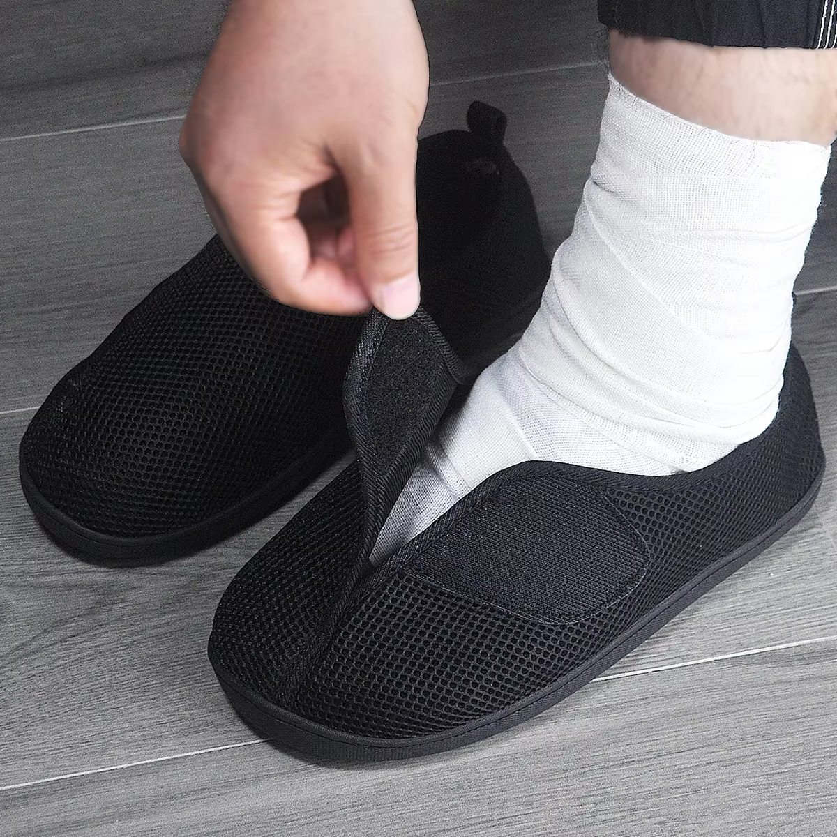 Chaussures de santé hommes pieds larges