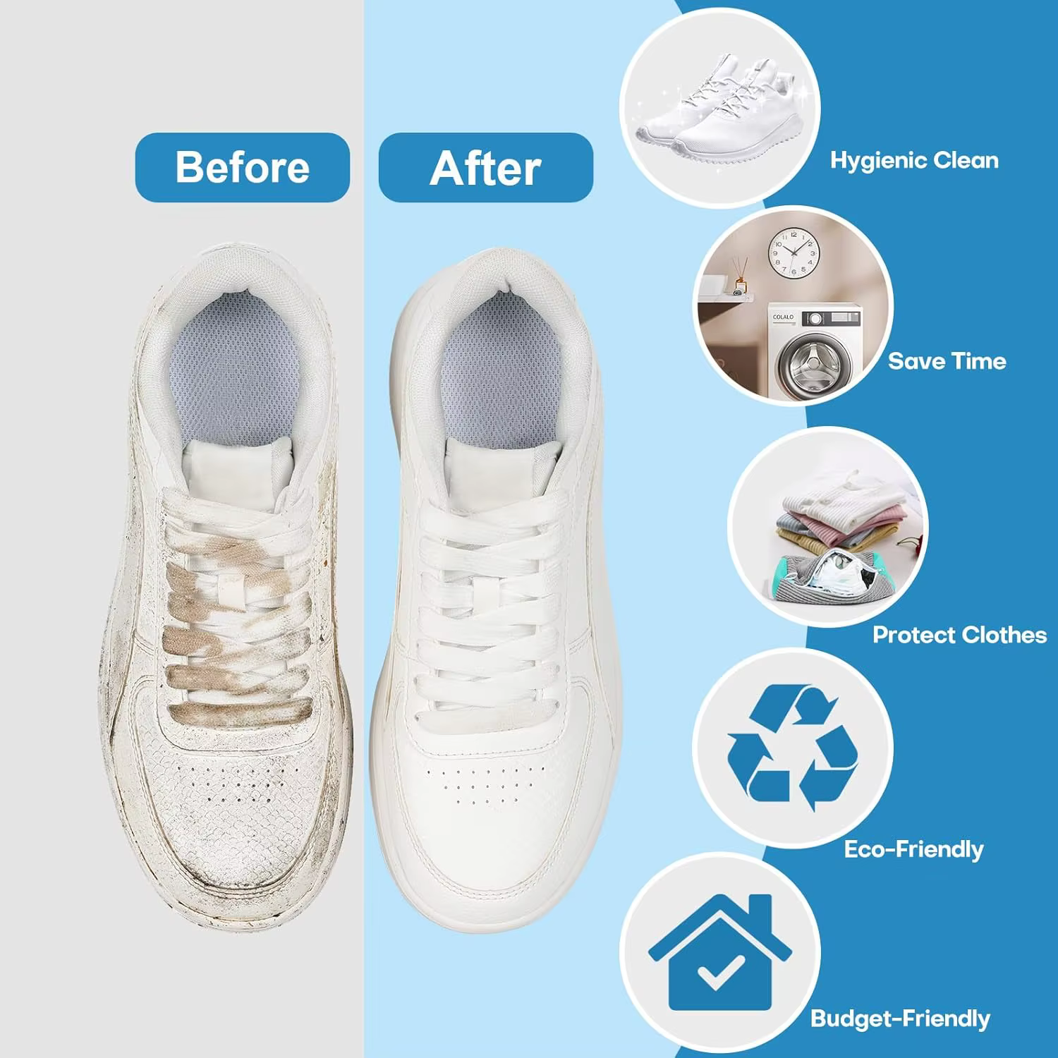Sac de lavage pour chaussures