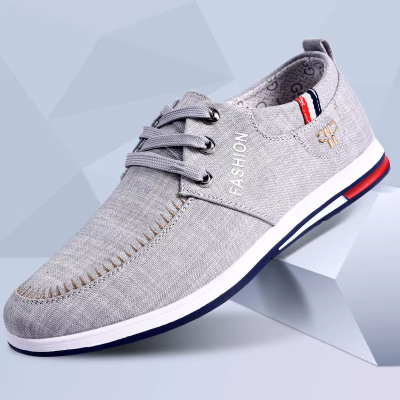 Chaussures en toile pour homme style coréen Beijing Old Man – Anti-odeur