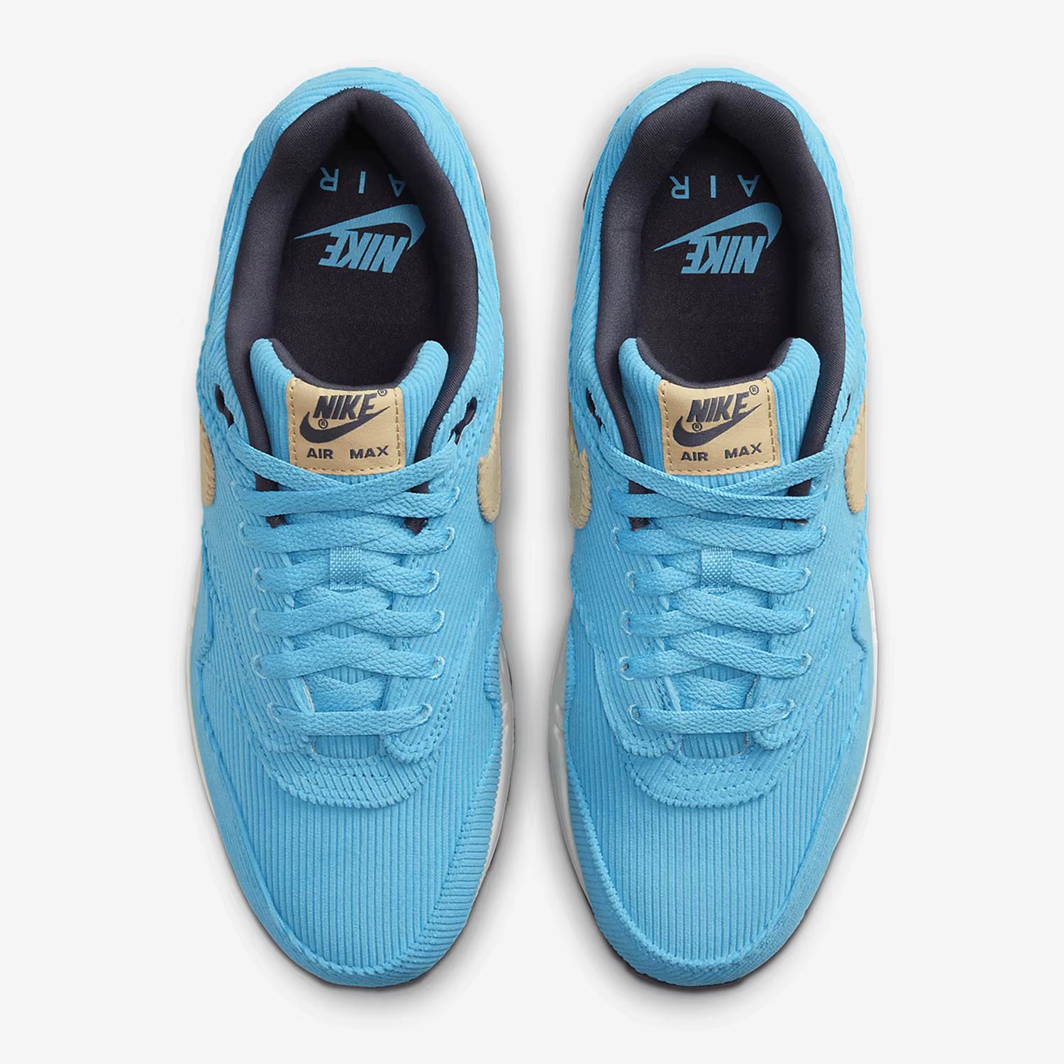 Nike officiel véritable Air Max 1 coussin d'air bas chaussures de ville pour hommes et femmes FB8915-400