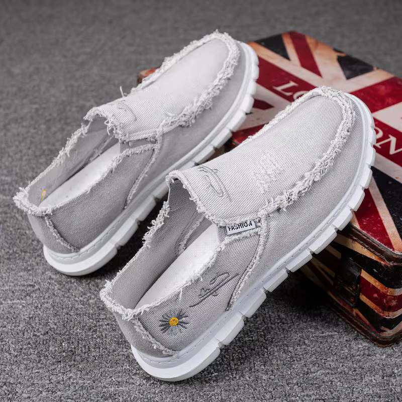 Chaussures en Toile Imprimée pour Homme