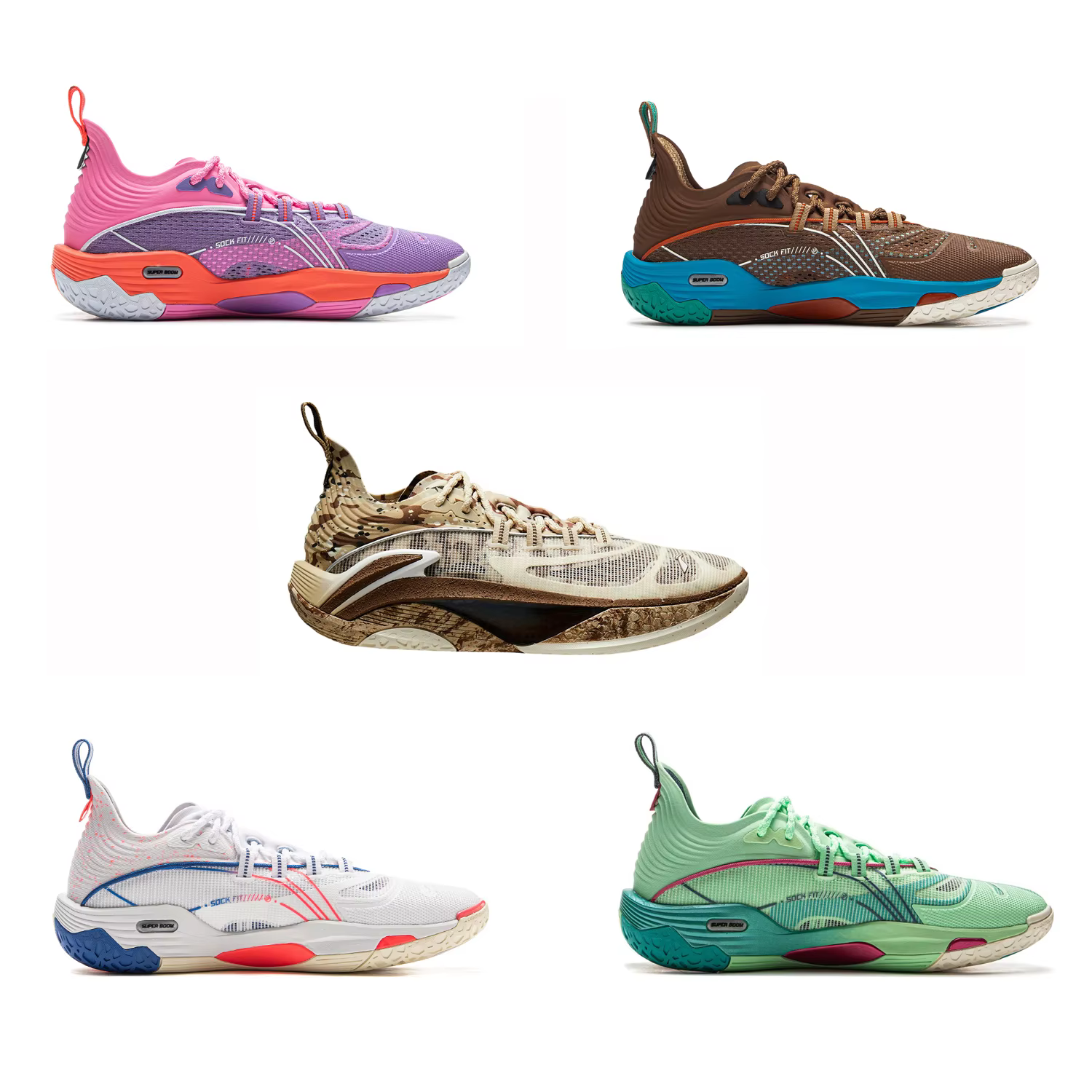 Li-Ning BADFIVE DOMINATOR I SUPER Chaussures de basket-ball pour hommes