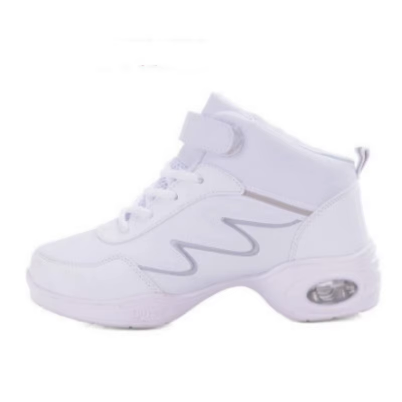 Chaussures de danse femme dames moderne semelle souple Jazz baskets en cuir respirant léger