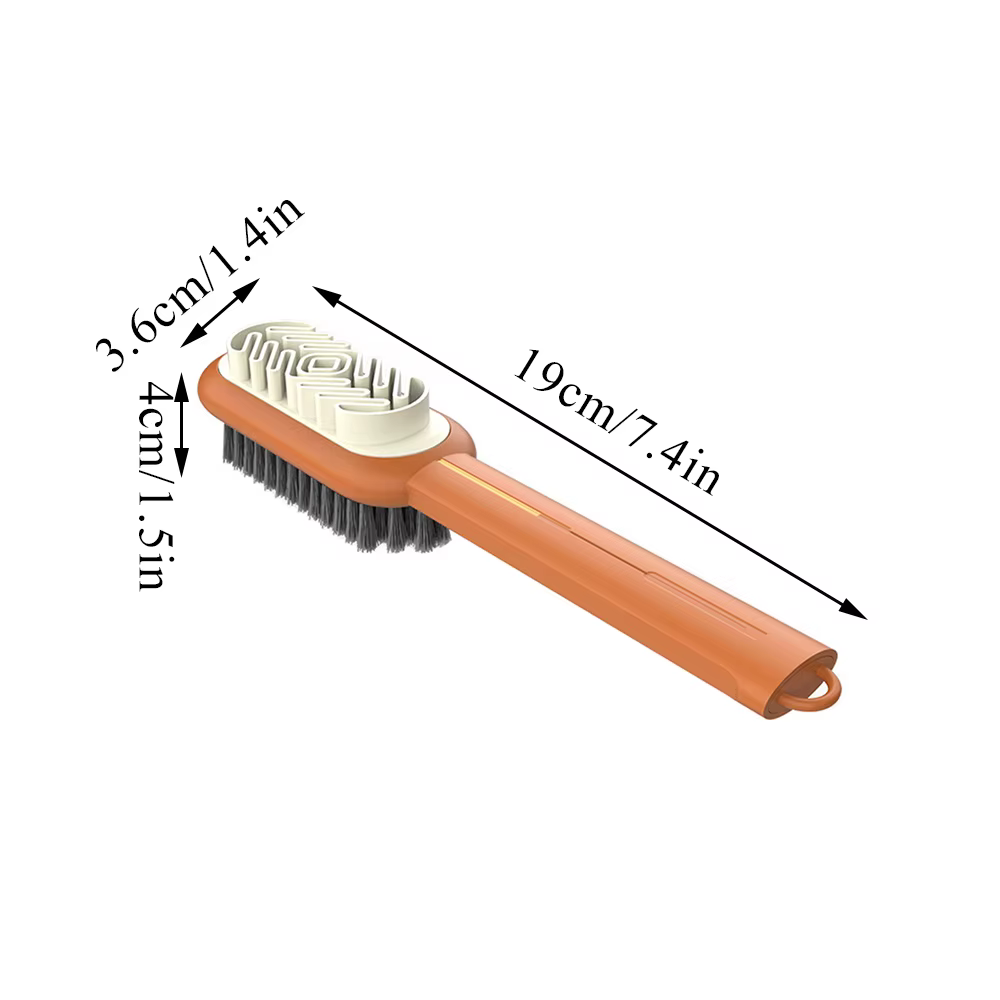 Brosse de nettoyage en daim à manche Long à 2 côtés