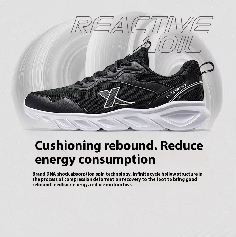 Xtep-Chaussures de course respirantes pour hommes