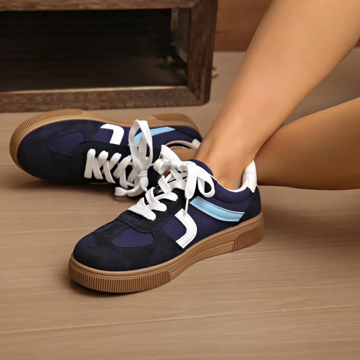 Chaussures de sport plates pour femmes