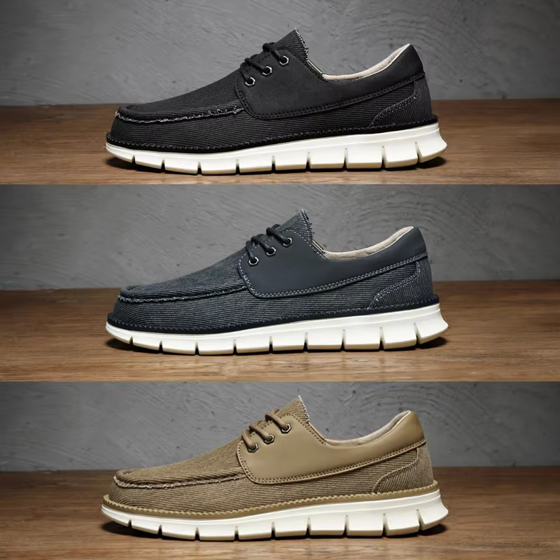Chaussures en toile décontractées pour hommes