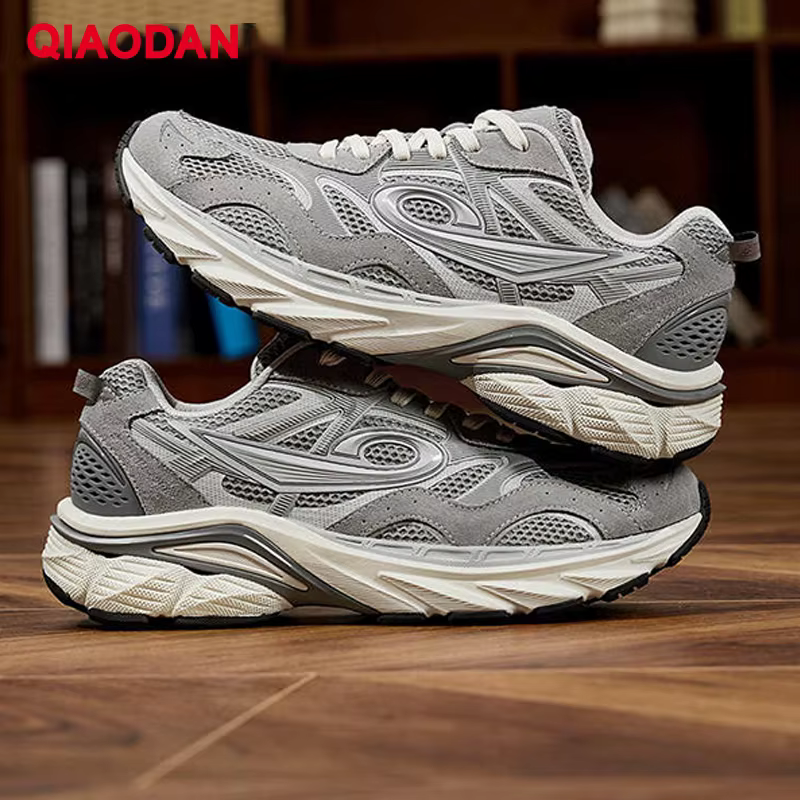 QIAODAN chaussures de course hommes décontracté 2025 nouveau automne antidérapant respirant