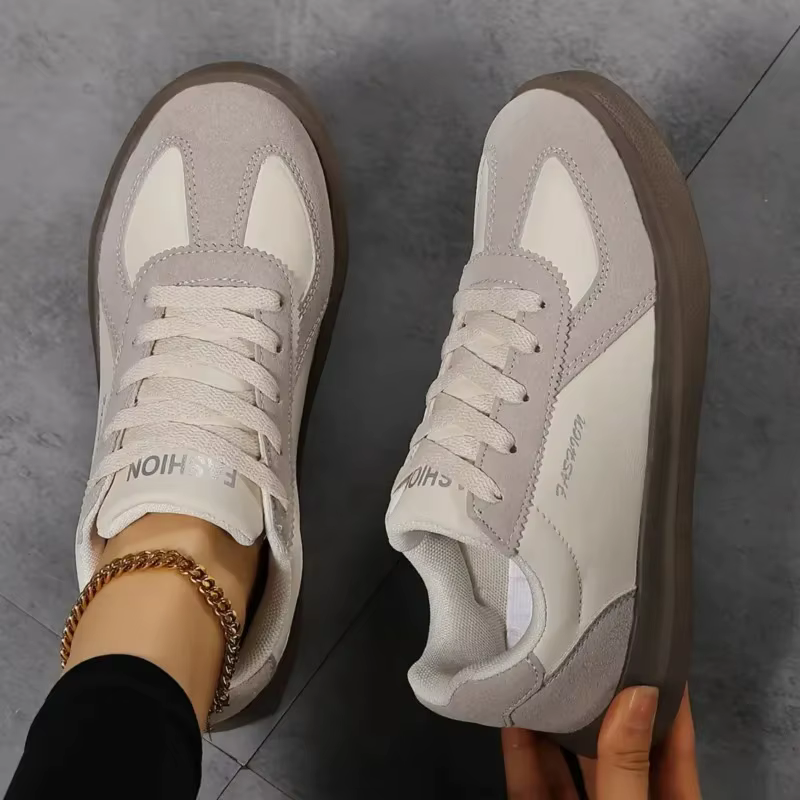 MAEDEF chaussures pour femmes à lacets confortable respirant