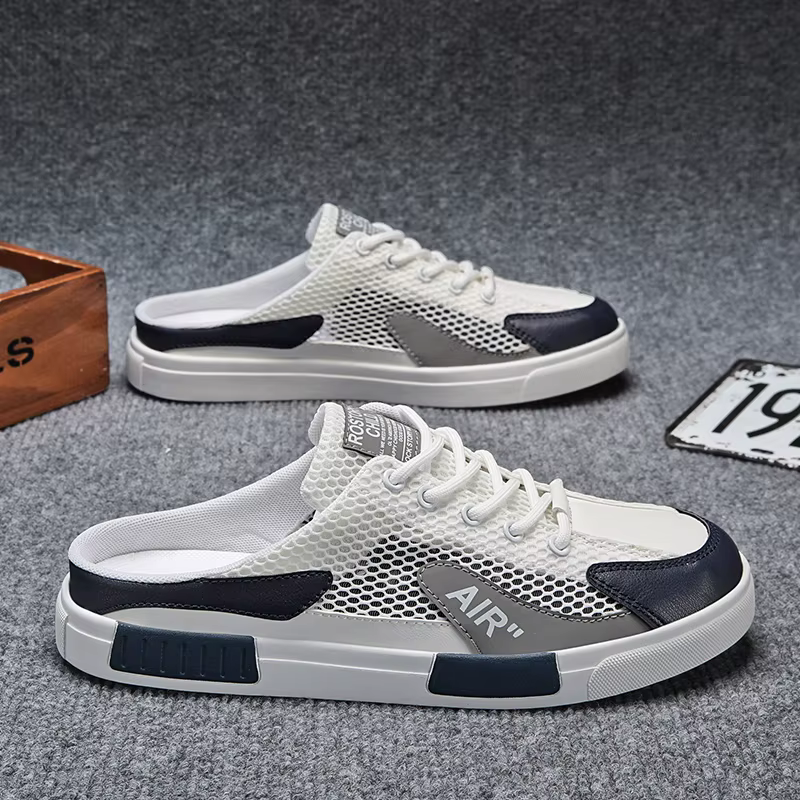 Baskets en Toile Plates Décontractées pour Homme