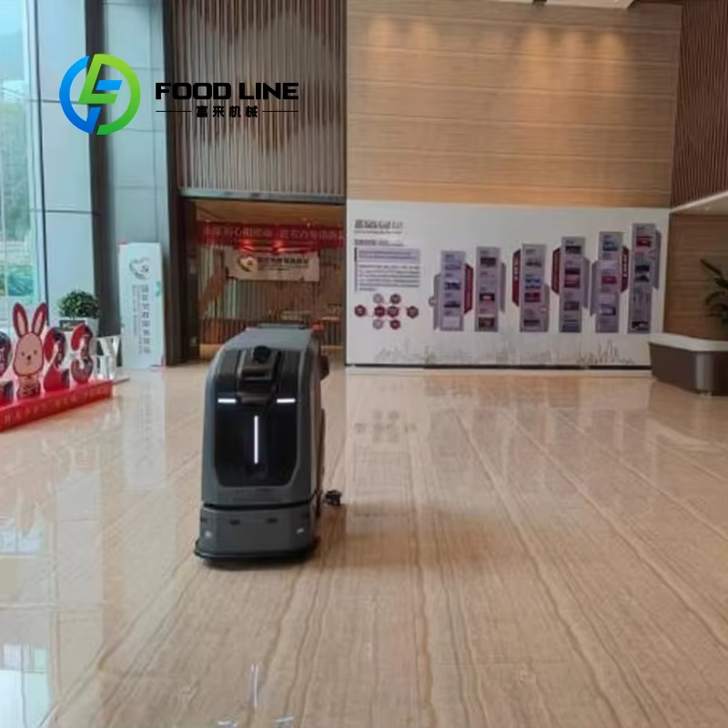 Robot de nettoyage de sols automatique intelligent personnalisé, balayeuse industrielle, pour supermarchés, bureaux, bâtiments commerciaux, entretien des sols commerciaux