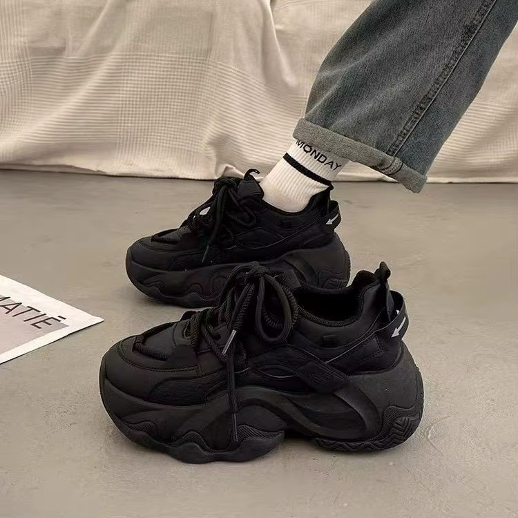 Chaussures Dad Shoes Femme Printemps/Été 2026 Nouvelle Collection Populaire à Semelle Épaisse Effet Gâteau