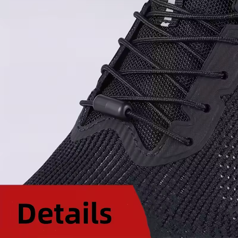 Lacets de baskets décontractés à nouer rapide