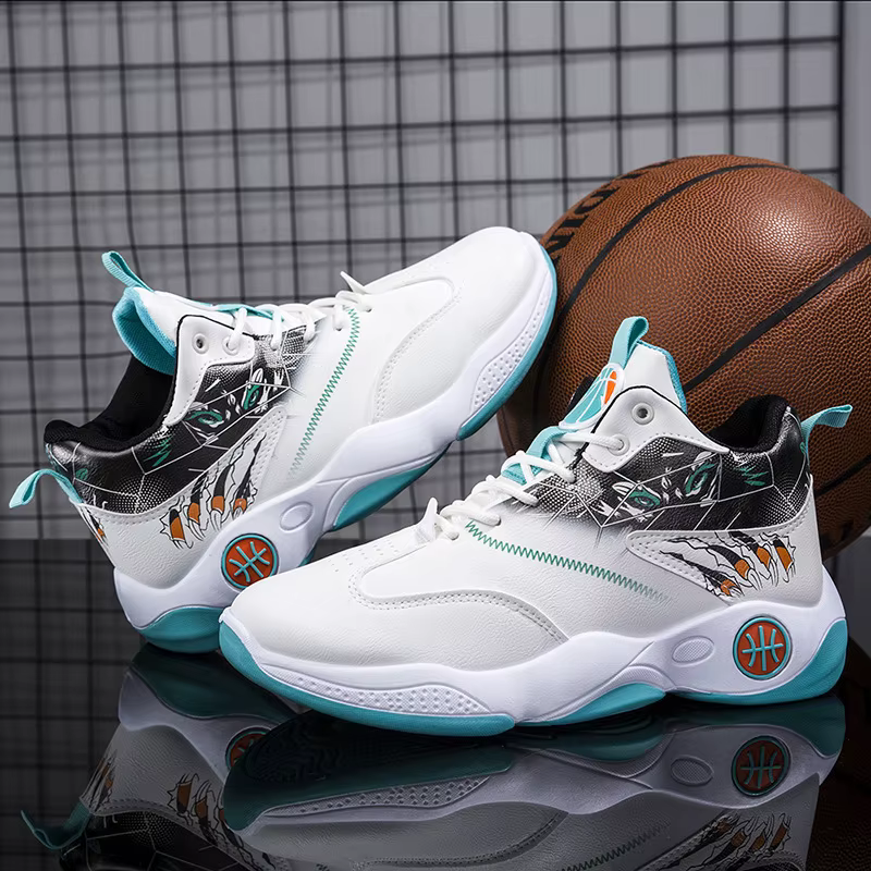 Soldes Exceptionnelles de la Saison : Chaussures de Basketball Montantes pour Hommes – Élégantes