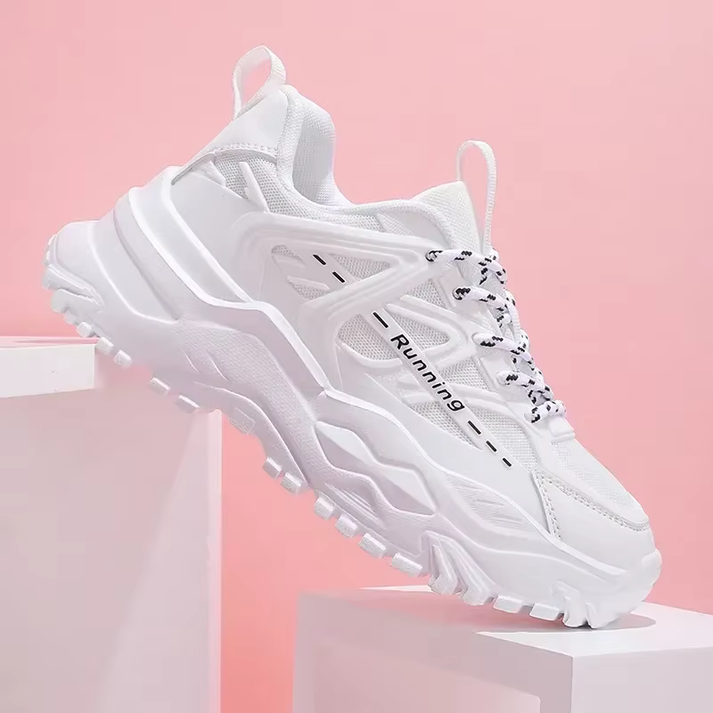 Chaussures de dehors à Plateforme Rose pour Femme
