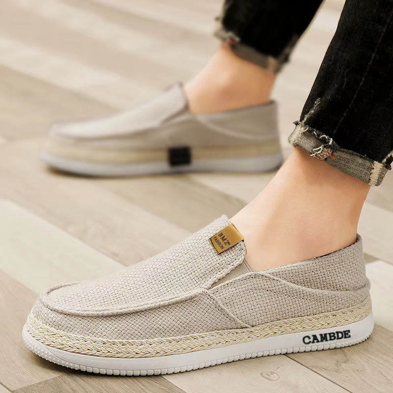 Chaussures en toile pour hommes