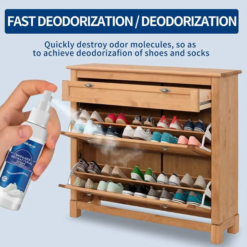 Spray désodorisant pour chaussures