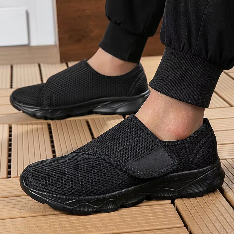 Nouvelles chaussures orthopédiques décontractées pour pieds larges et enflés