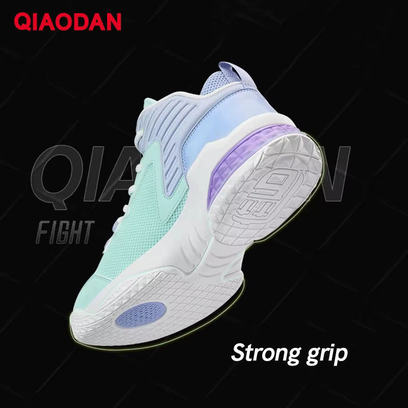 QIAODAN MOLI 1.0 chaussures de basket-ball pour hommes 2025 maille anti-dérapant absorbant les chocs vêtements respirants résistant baskets QXA013251111R